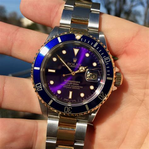 purple faced rolex